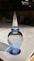 Blue Dream Fade to Clear Perfume Bottle